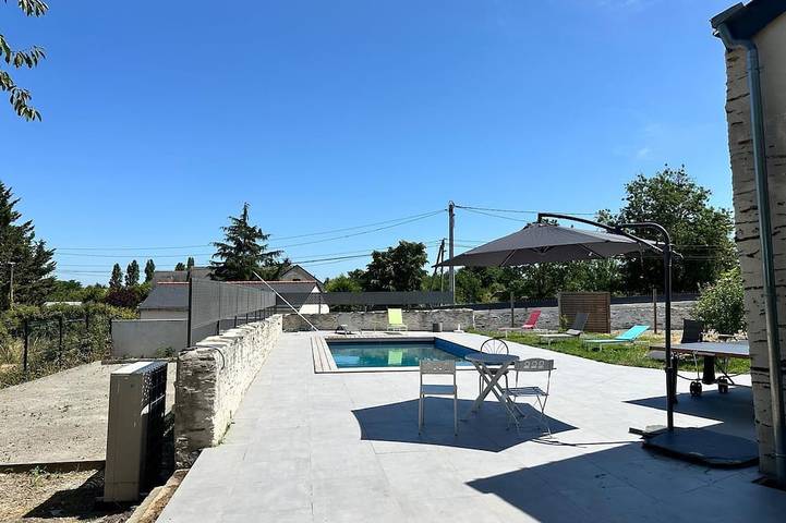 Location de vacances pour 12 personnes, avec jardin et balcon, animaux acceptés à Les Ponts-de-Cé - 3