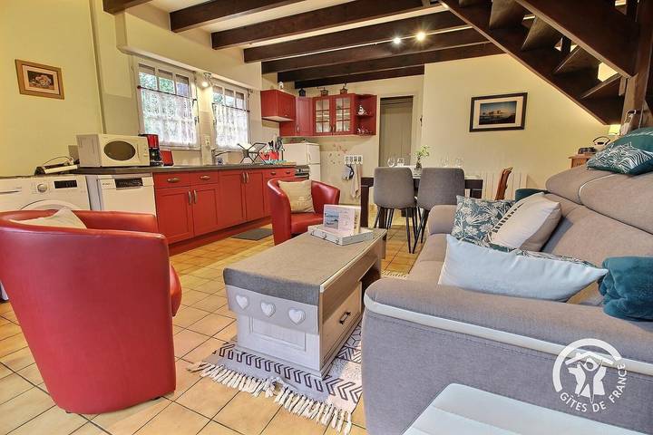 Gîte pour 4 personnes, avec terrasse et jardin à Locoal-Mendon - 3