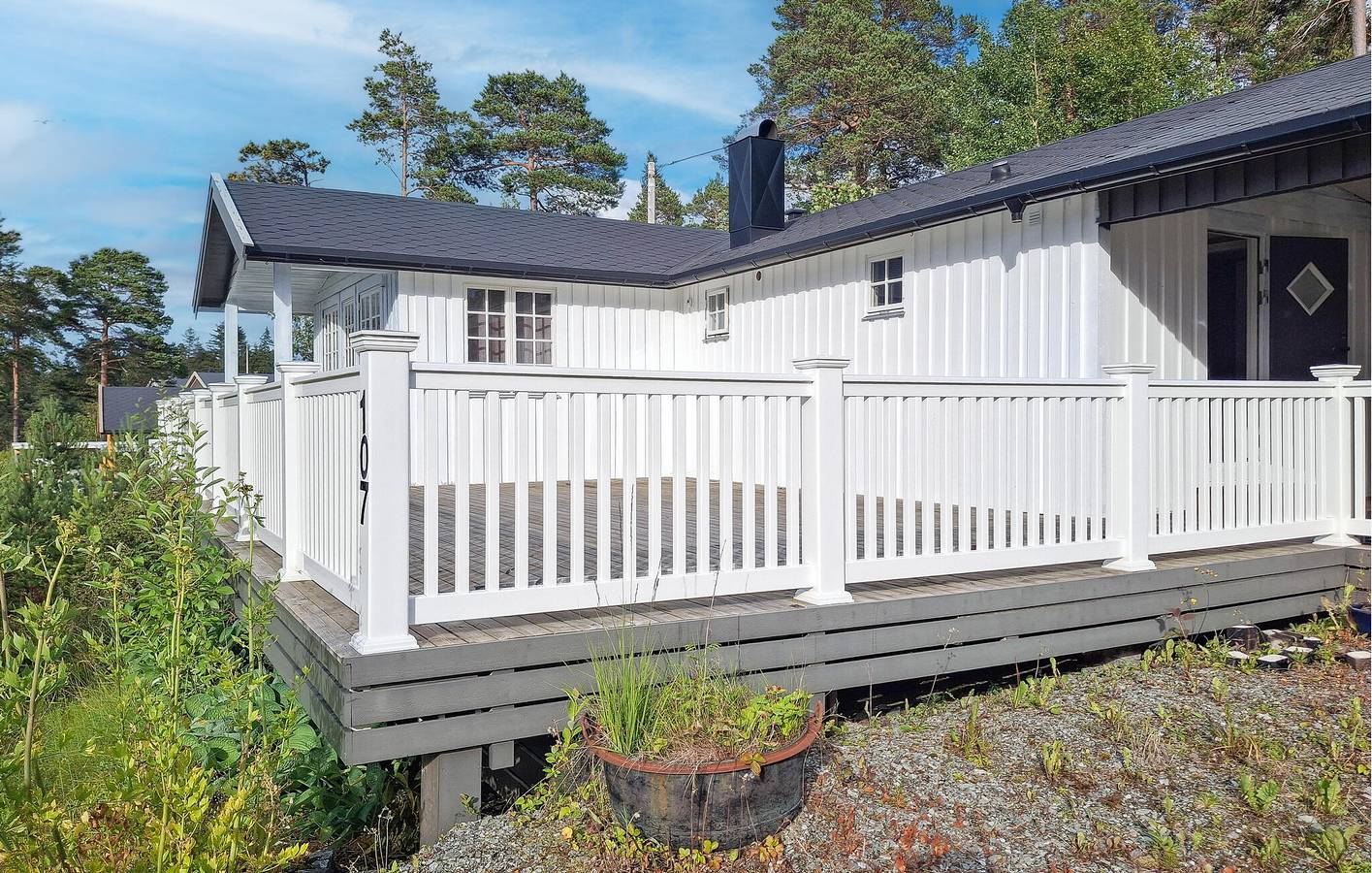 Ferienhaus für 6 Personen mit Garten in Frosta