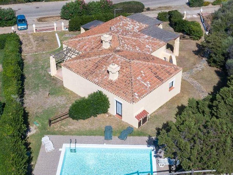 Sea Villas - Villa 8 personen - Es, privater Pool in Stagno di Casaraccio, Punta De Su Turrione