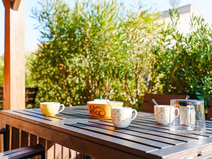 Villa für 7 Personen, mit Terrasse und Pool in Les Ayguades - 3