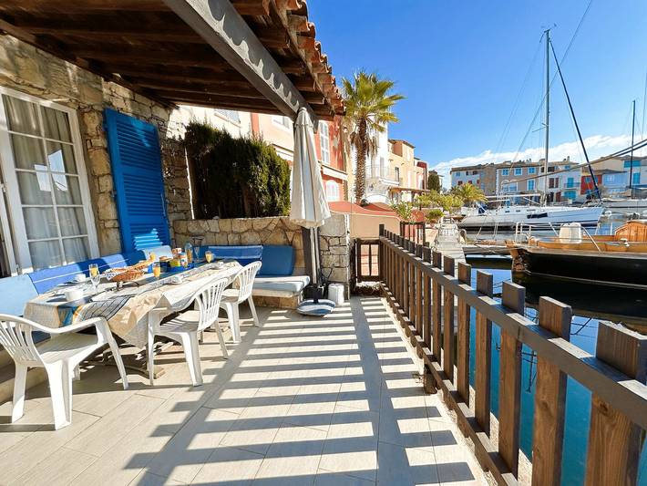 Location de vacances pour 10 personnes, avec terrasse dans Plage De Port Grimaud - 3
