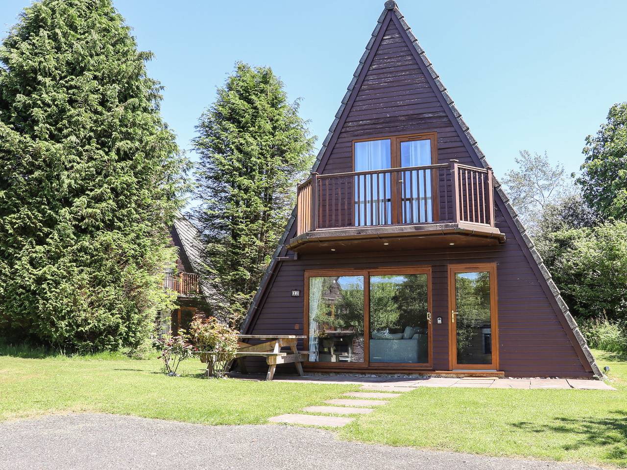 Lodge für 6 Personen mit Balkon in Cornwall