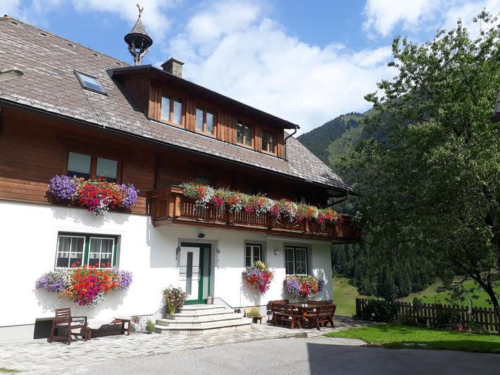 Bauernhof für 3 Personen, mit Ausblick und Terrasse sowie Garten in der Steiermark
