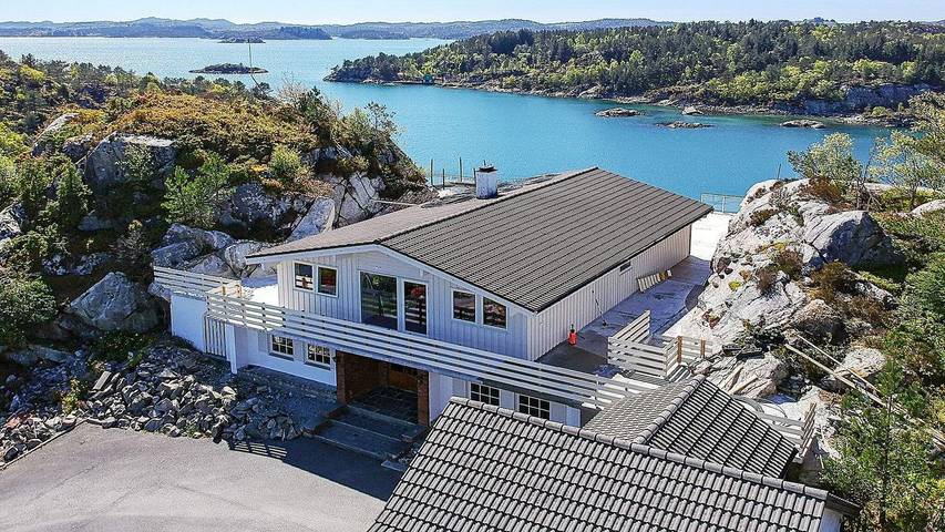 Ferienhaus für 13 Personen, mit Whirlpool und Sauna sowie Terrasse in Fitjar - 4