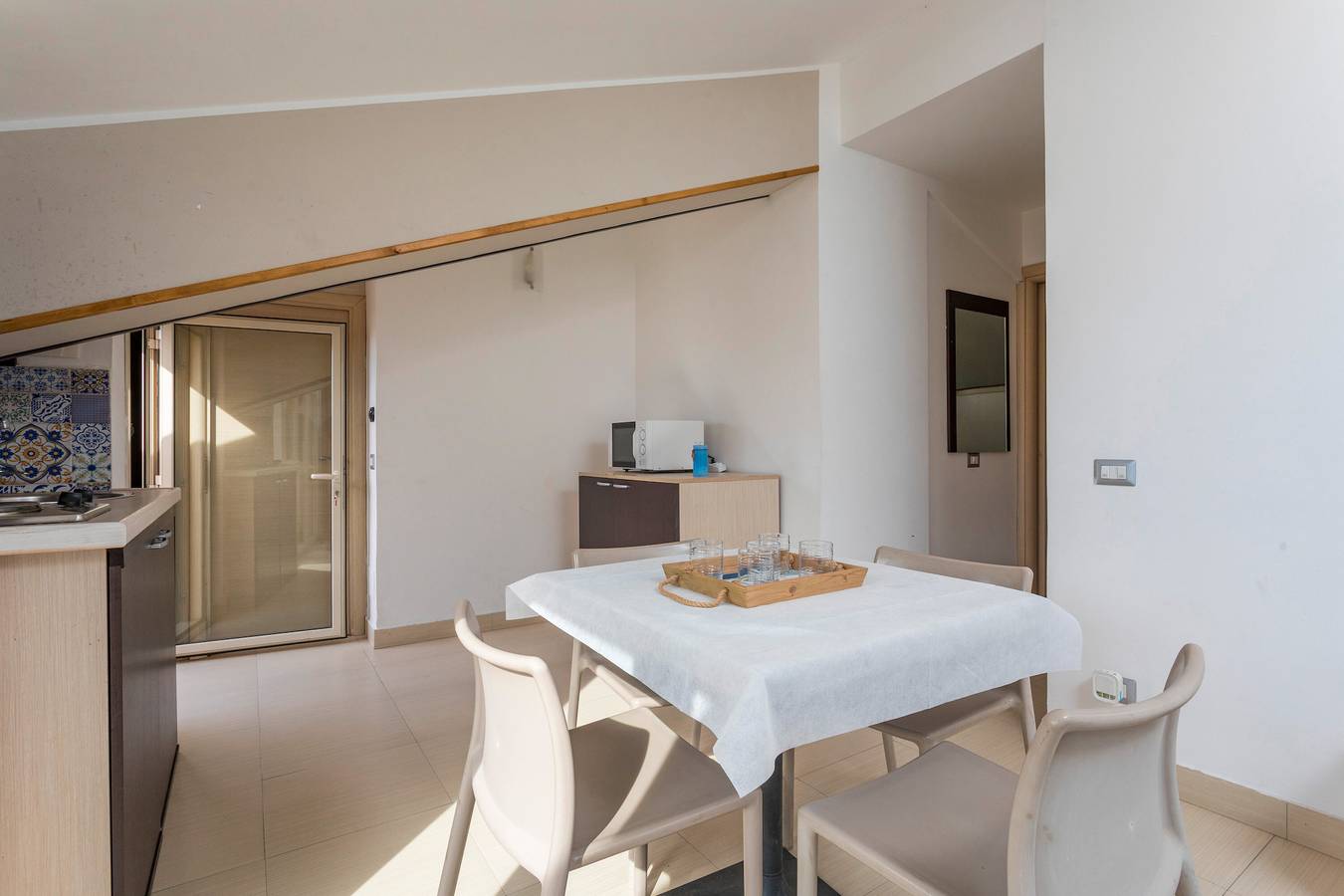 Ganze Wohnung, Apartment 'Terzo Piano 423/424 Meerblick' mit Meerblick, Wlan und Klimaanlage in Giardini-Naxos, Messina Provinz