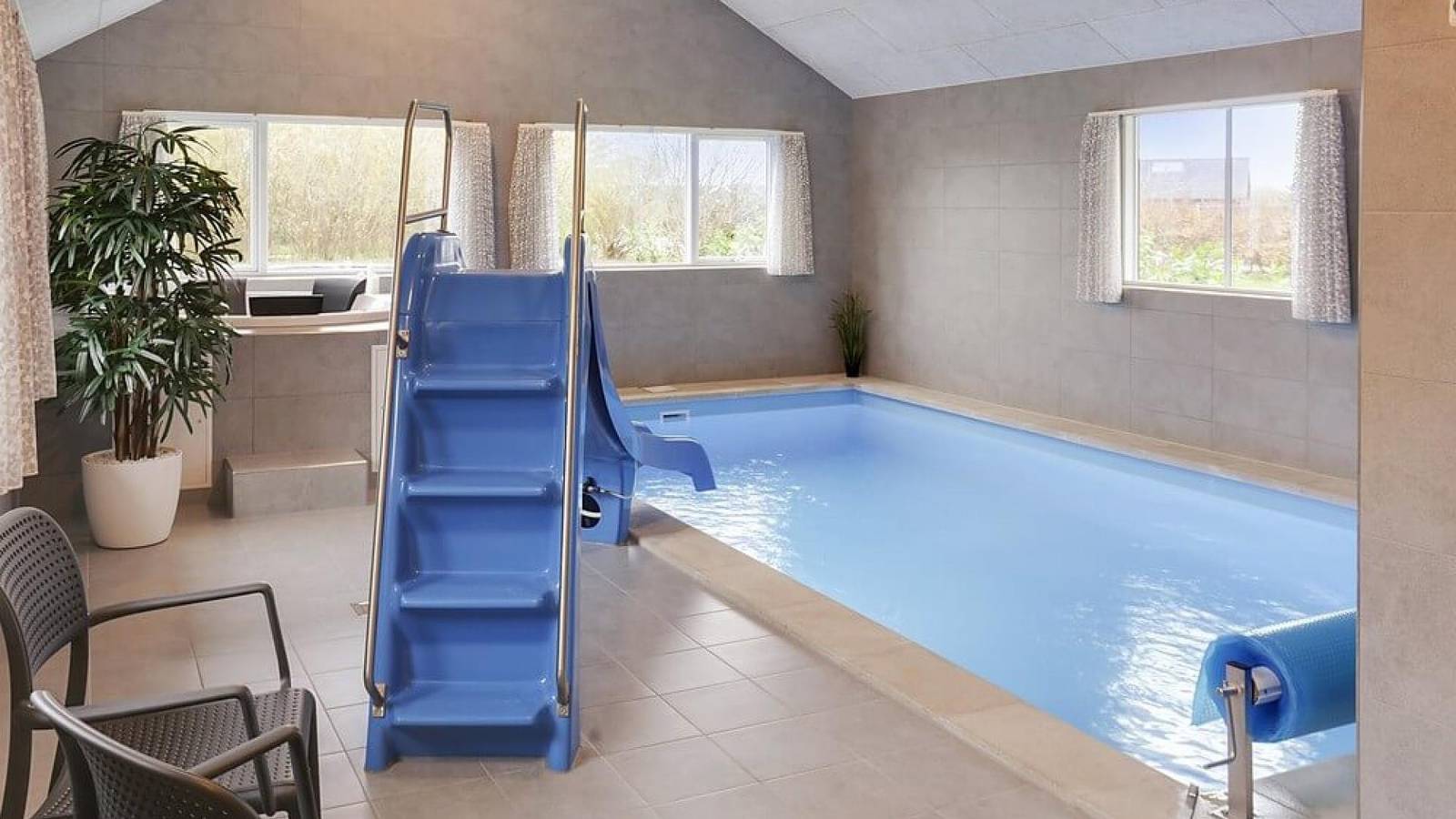 20-person pool house, Marielyst. Book No. 469 at Villavilla in Swedish Baltic Sea