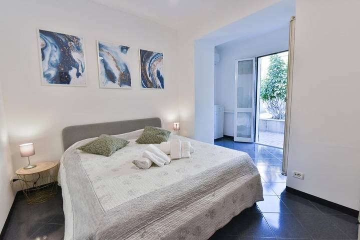Appartamento per 5 persone, con Terrazza e Giardino nonché Panorama a Varigotti
