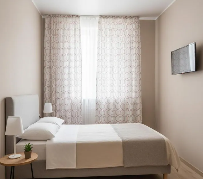 Appart’hôtel pour 3 personnes, avec jardin et balcon - 1