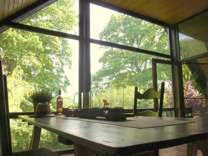 Gîte pour 6 personnes, avec Balcon et Terrasse ainsi que Jardin et Vue à Hambourg