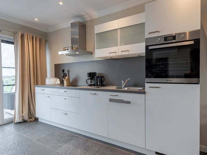 Ferienwohnung für 3 Personen, mit Balkon und Sauna sowie Garten in Rambin - 4