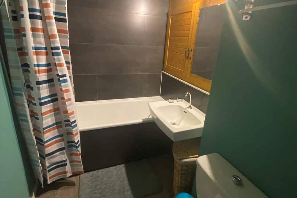 Entire apartment, Cozy studio for 4 with balcony and Wi-Fi, direct access to slopes in La Pierre Saint-Martin, Arette