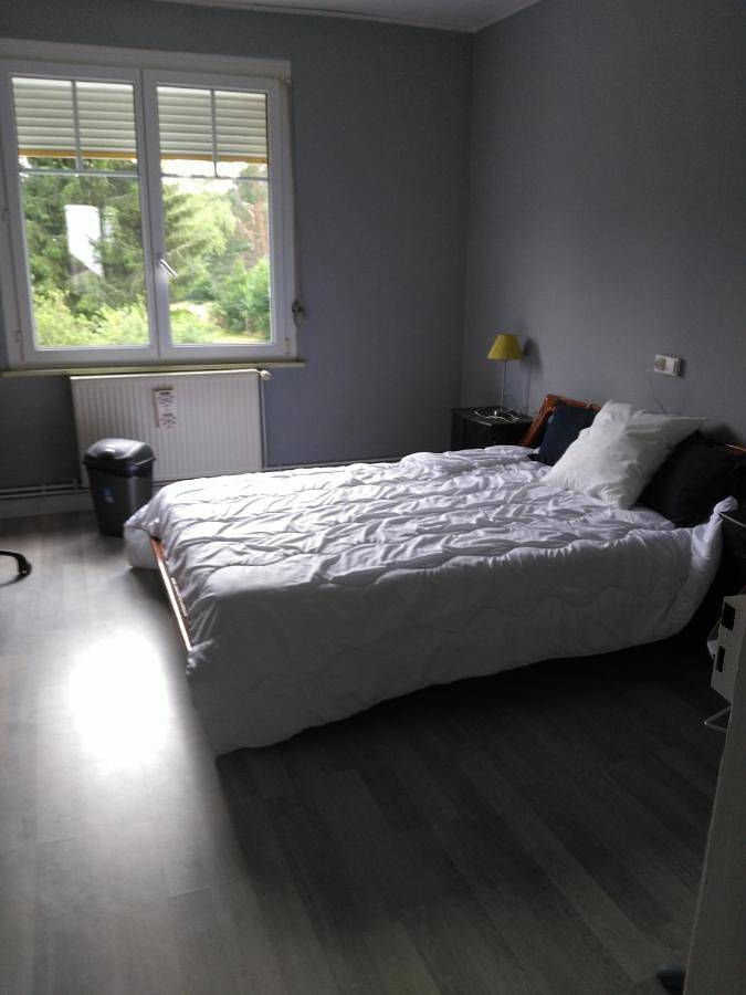 Gîte pour 10 personnes, avec terrasse ainsi que vue et jardin, animaux acceptés à Dambach (homonymie)