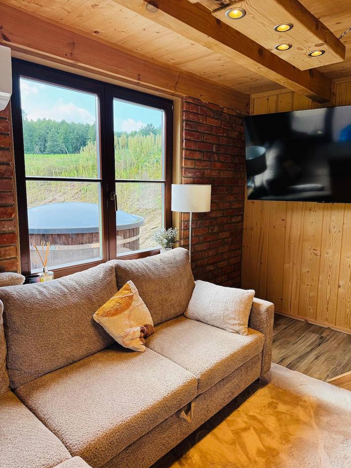 Dobra Wola Dobra Chata - nature & hottub in Masuren