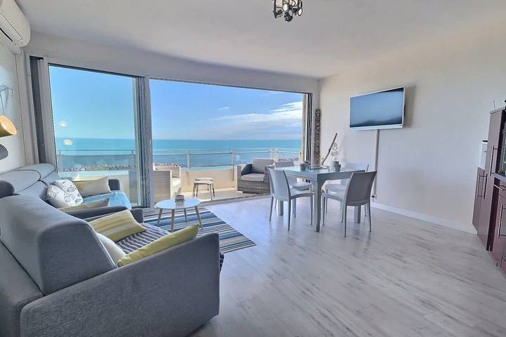 Ferienwohnung für 4 Personen, mit Meerblick und Garten in Valras-Plage - 2
