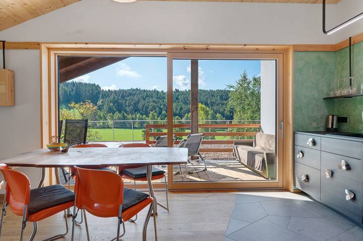 Appartamento per 3 persone, con Balcone e Giardino in Val d’Ega