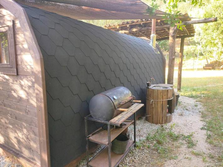 Location de vacances pour 4 personnes, avec jardin et sauna ainsi que terrasse et jacuzzi dans Fornos de Algodres - 2