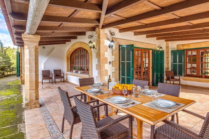 Casa rural para 12 personas, con Jardín en Pollença - 4