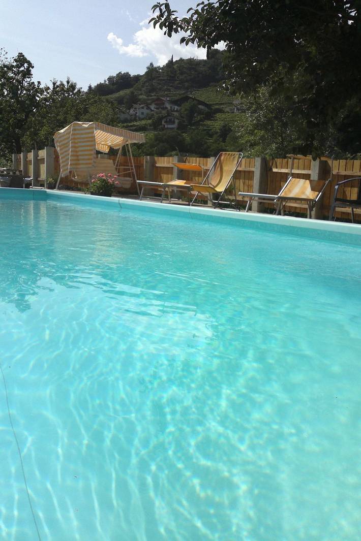 Ferienwohnung für 2 Personen, mit Pool und Garten in Meran - 4