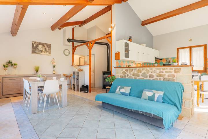 La maison des goudons – Casa indipendente tra foresta e fiume nei Monts d'Ardèche in Pont-de-Labeaume, Parc naturel régional des Monts d'Ardèche