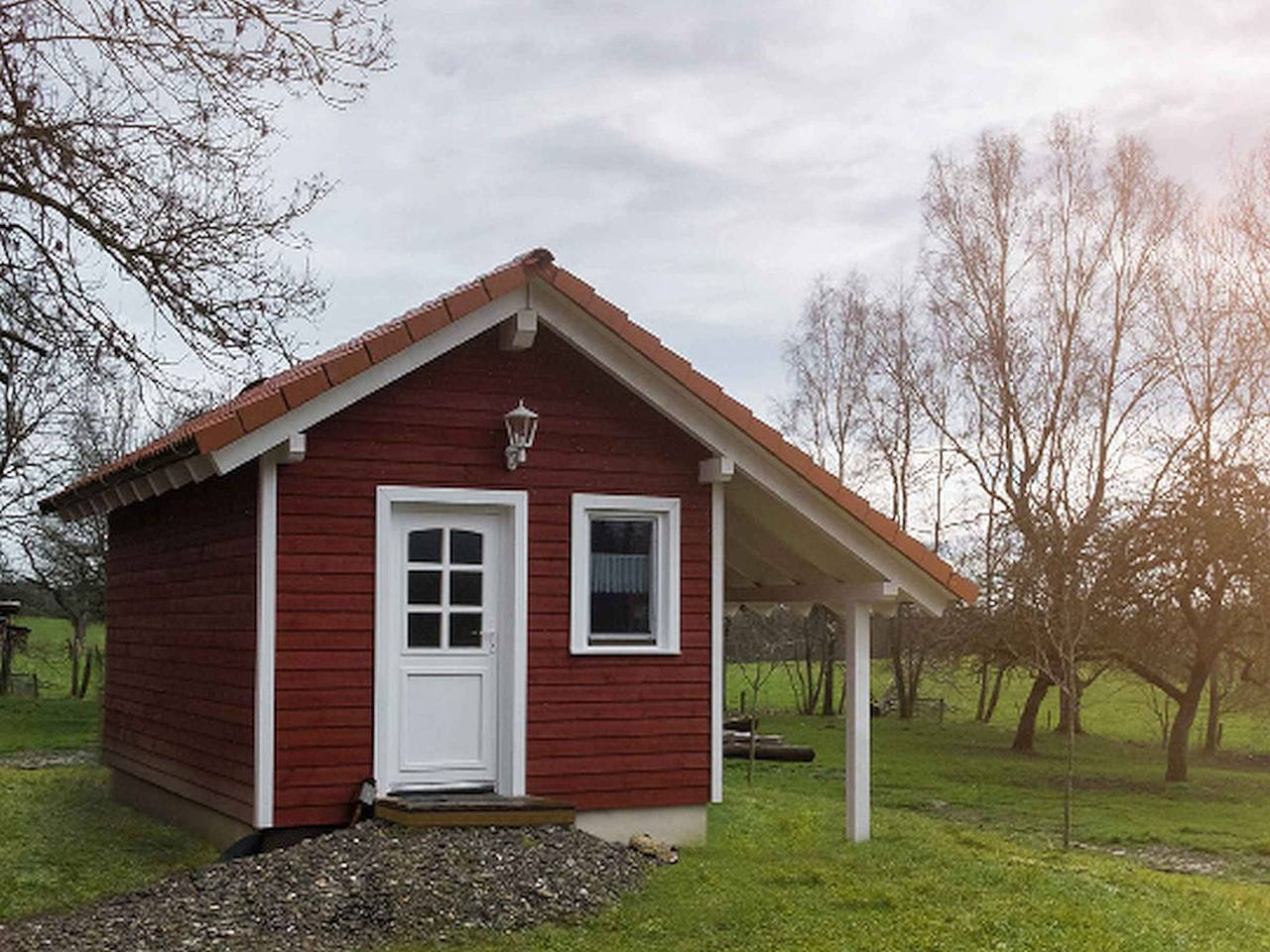 Rad-Wander-Häusle Bodensee - Rad-Wander-Häusle mit 17qm, 1 Wohn-/Schlafraum, max. 4 Personen in Pfullendorf, Region Bodensee-Oberschwaben