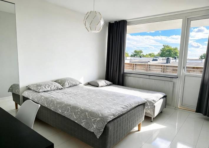Gîte pour 2 personnes, avec terrasse à Lund