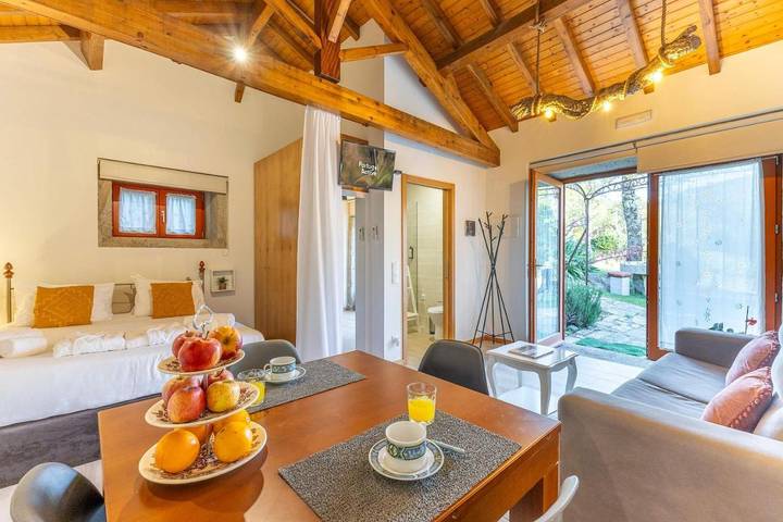 Hôtel pour 4 personnes, avec jardin et terrasse dans Vilar de Mouros