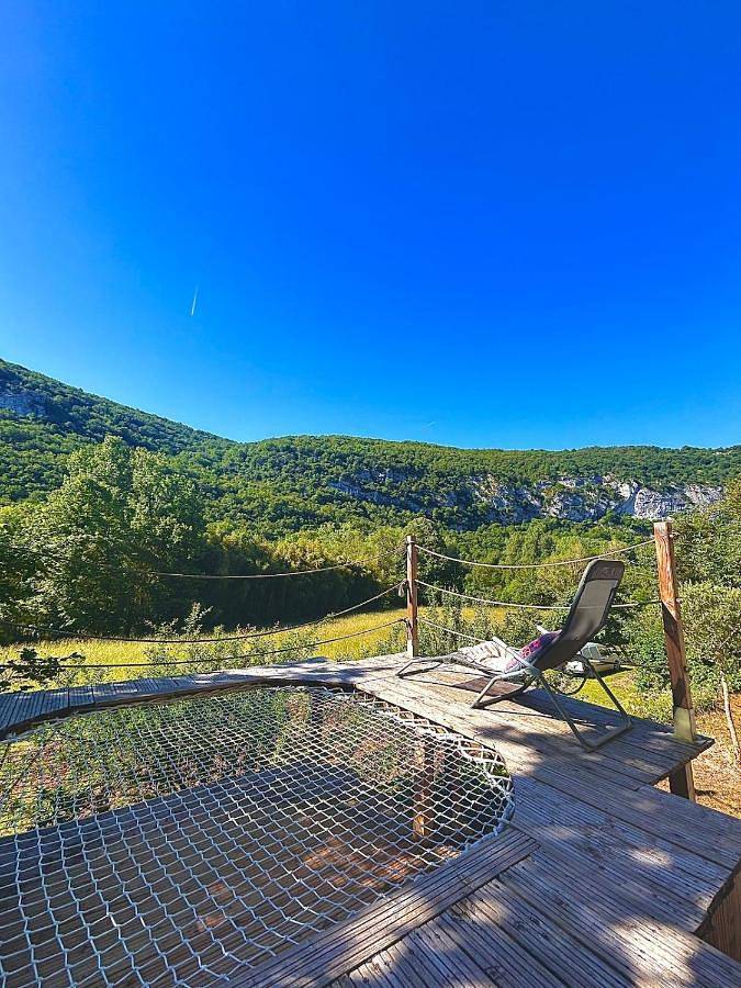 Maison de vacances pour 2 personnes, avec terrasse ainsi que jardin et vue