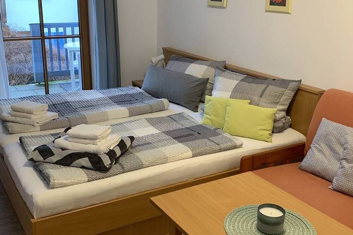 Ferienwohnung für 2 Personen, mit Garten, mit Haustier