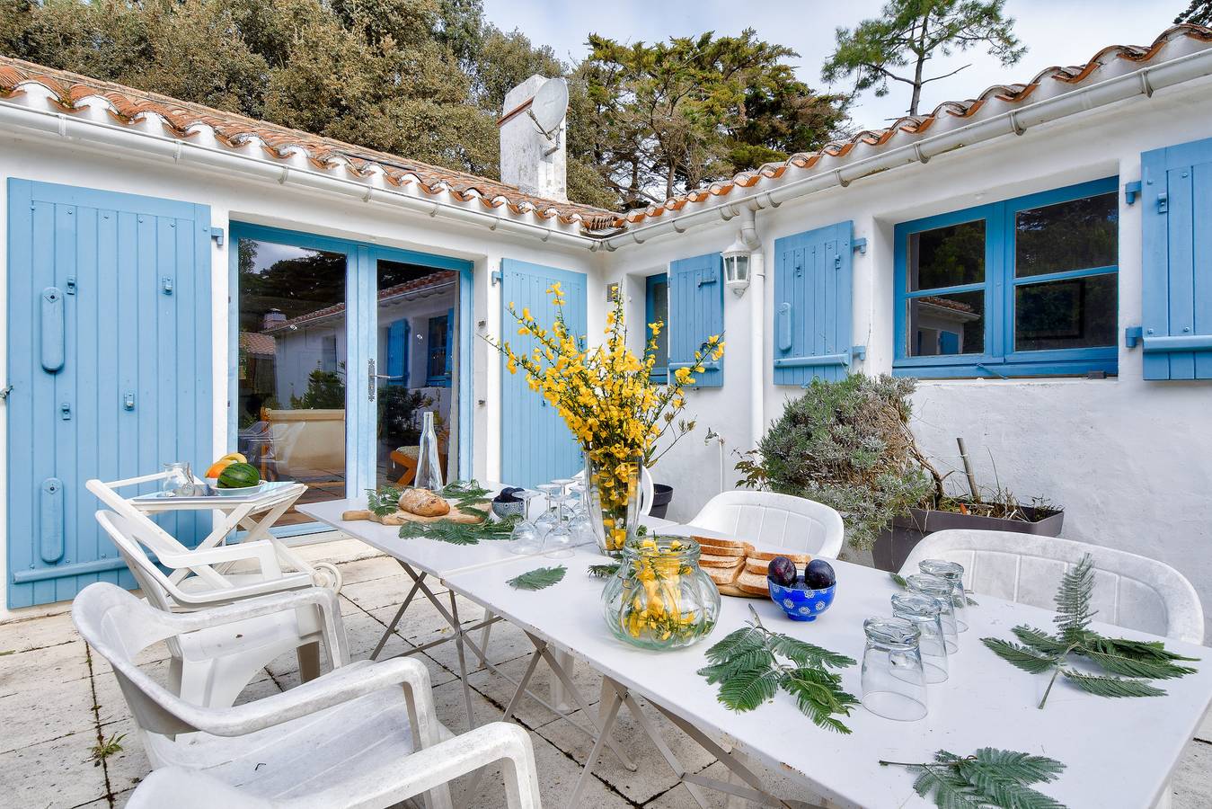 100 m de la plage - 6 adultes / 4 enfants - Jardin in Noirmoutier-en-l'Île, Noirmoutier