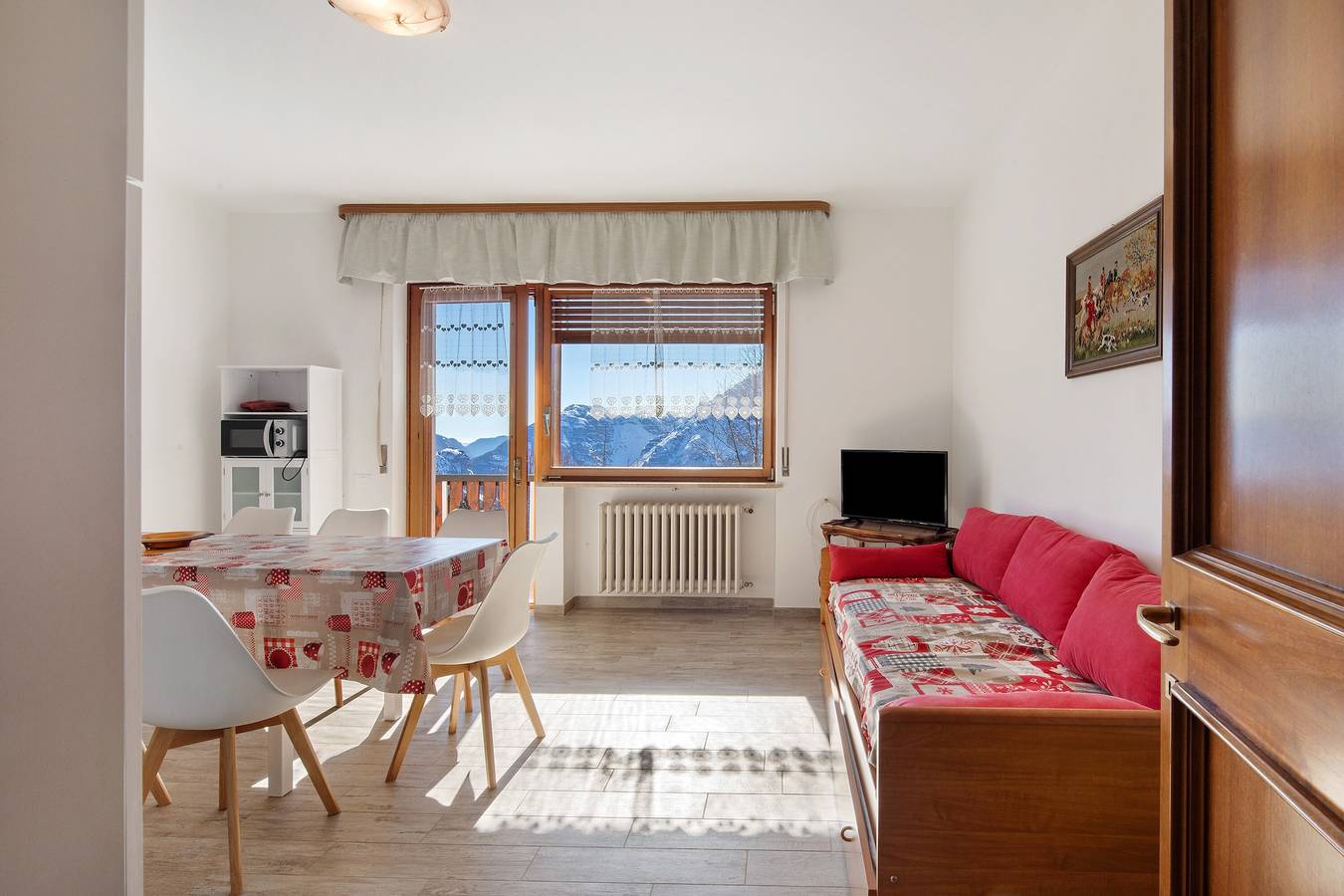 Casa Vacacional 'La Casa De Heidi-Apartamento Lidia' con Vista a la Montaña, Terraza Privada y Wi-Fi in Pelmostock, Zoppè di Cadore