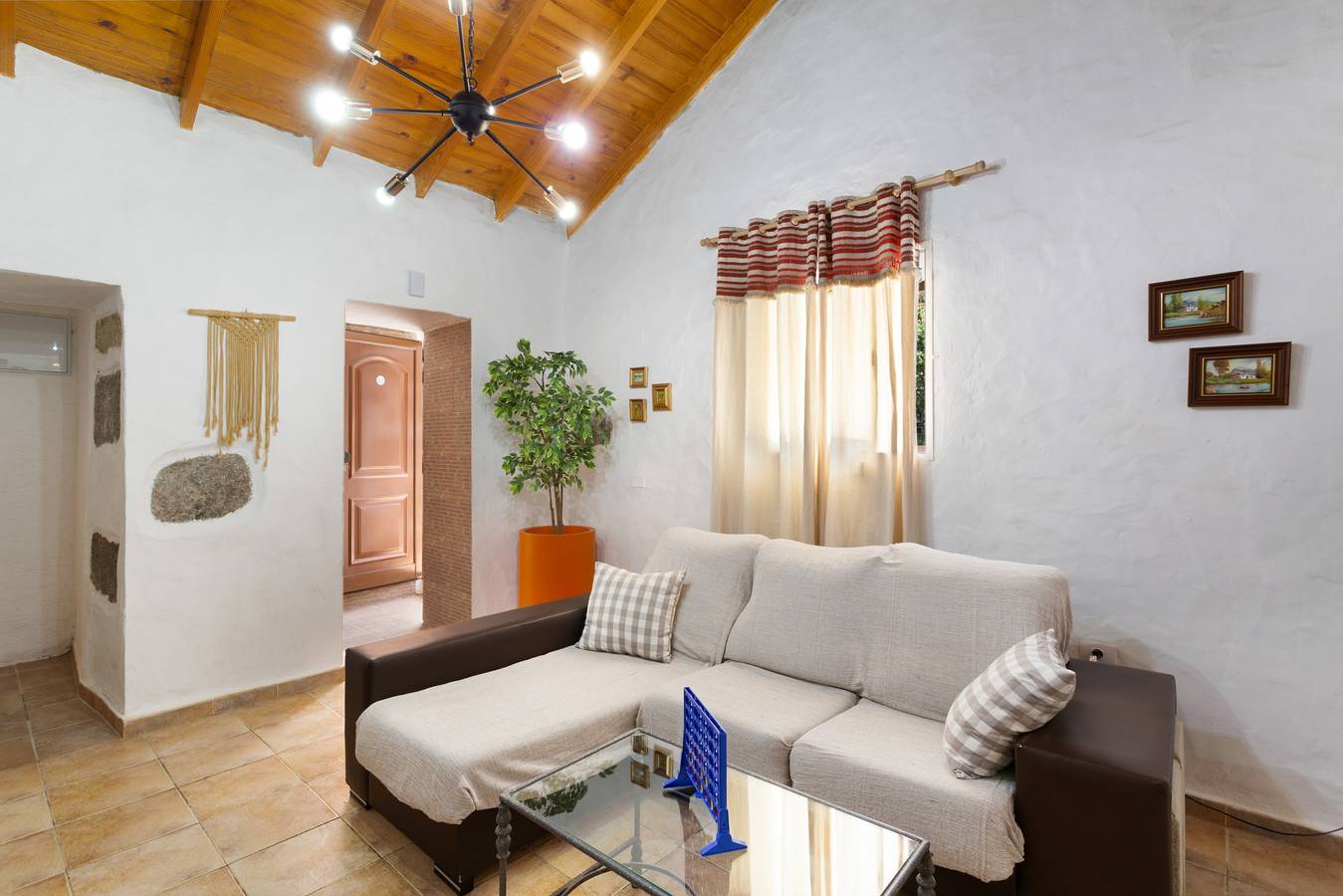 Casa de vacaciones 'Vv Casa Frasquita' con vistas a la montaña, terraza privada y Wi-Fi in Fataga, San Bartolomé de Tirajana
