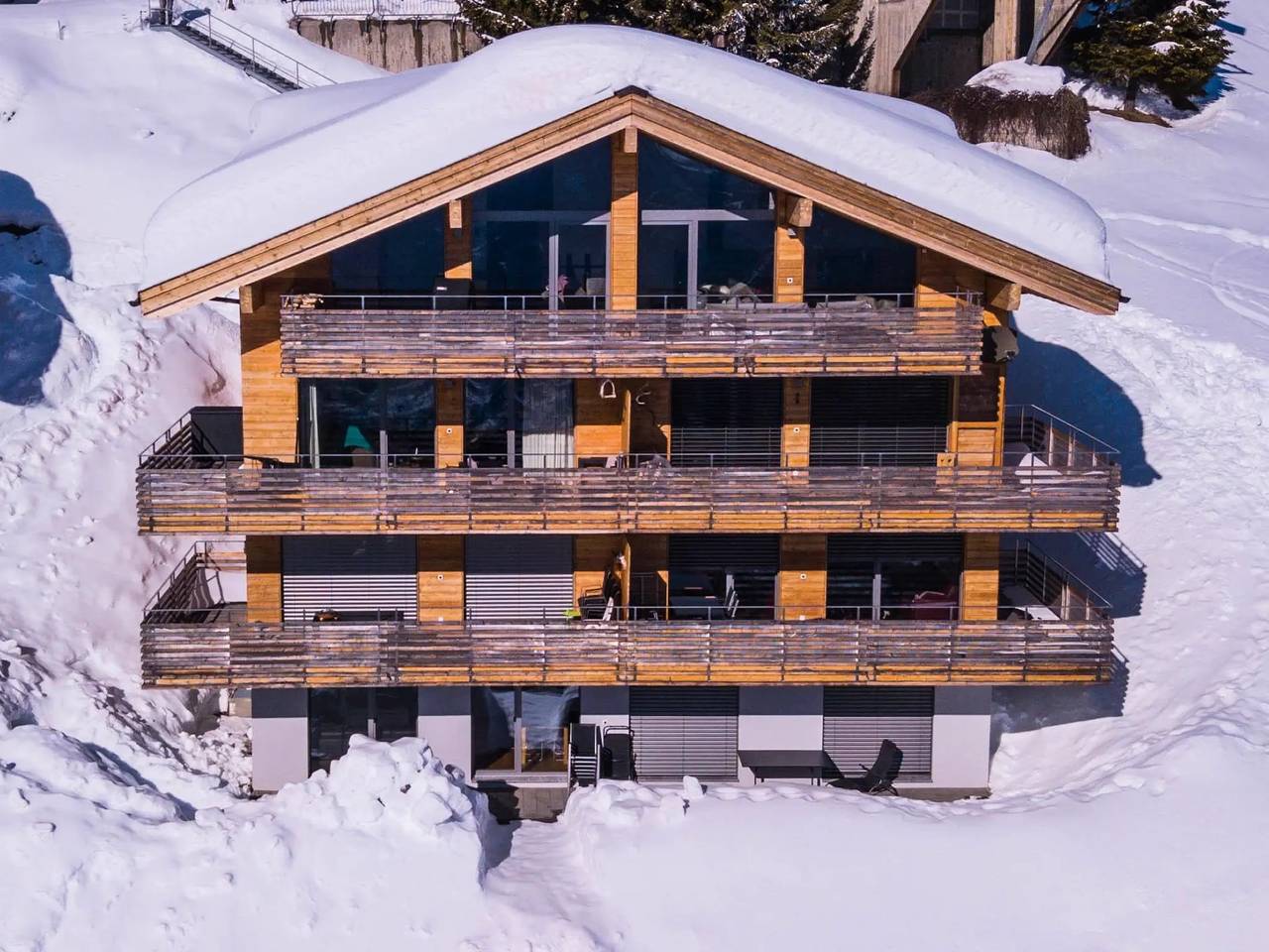 Ganze Wohnung, 2 Pièces 6 Personnes in Riederalp, Aletsch Arena