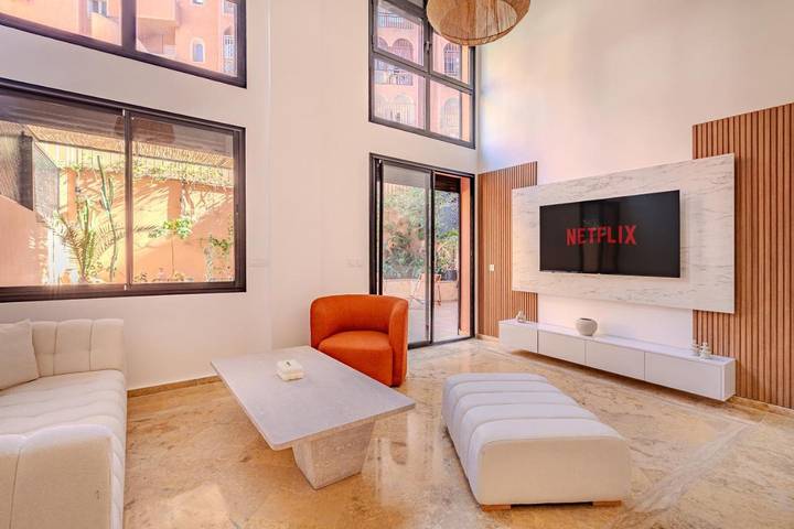 Gîte pour 6 personnes, avec terrasse et piscine dans Jardin Majorelle Marrakech - 4