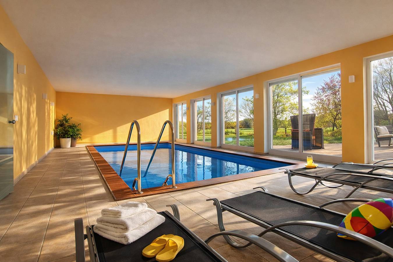 Exklusive Ferienwohnung mit Indoor-Pool, Sauna und großzügiger Terrasse in Kühlungsborn, Mecklenburgische Ostseeküste