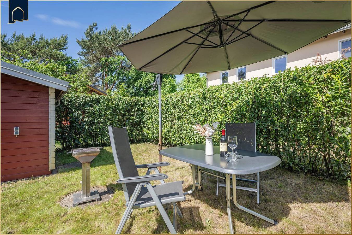 Apartamento entero, Apartamento de vacaciones para 3 personas con jardín in Koserow, Bernsteinbäder