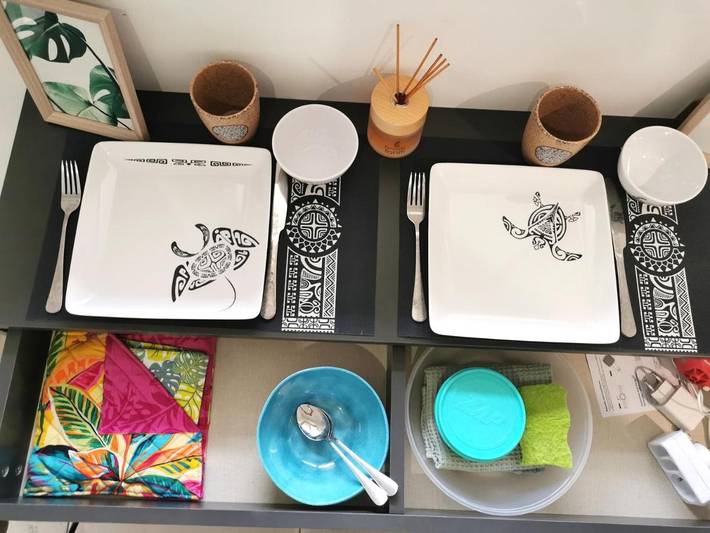 Gîte pour 2 personnes, avec terrasse dans Uturoa - 2