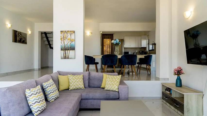 Location de vacances pour 7 personnes, avec piscine et jardin, animaux acceptés dans Elounda - 2