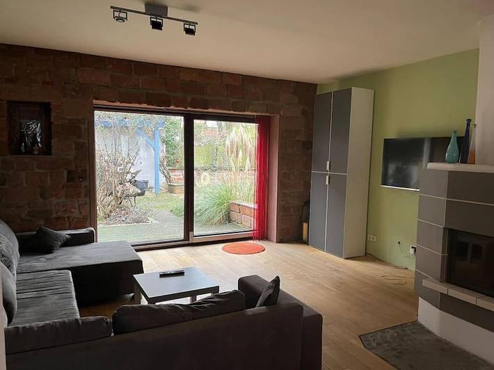 Ferienwohnung für 3 Personen, mit Terrasse und Garten
