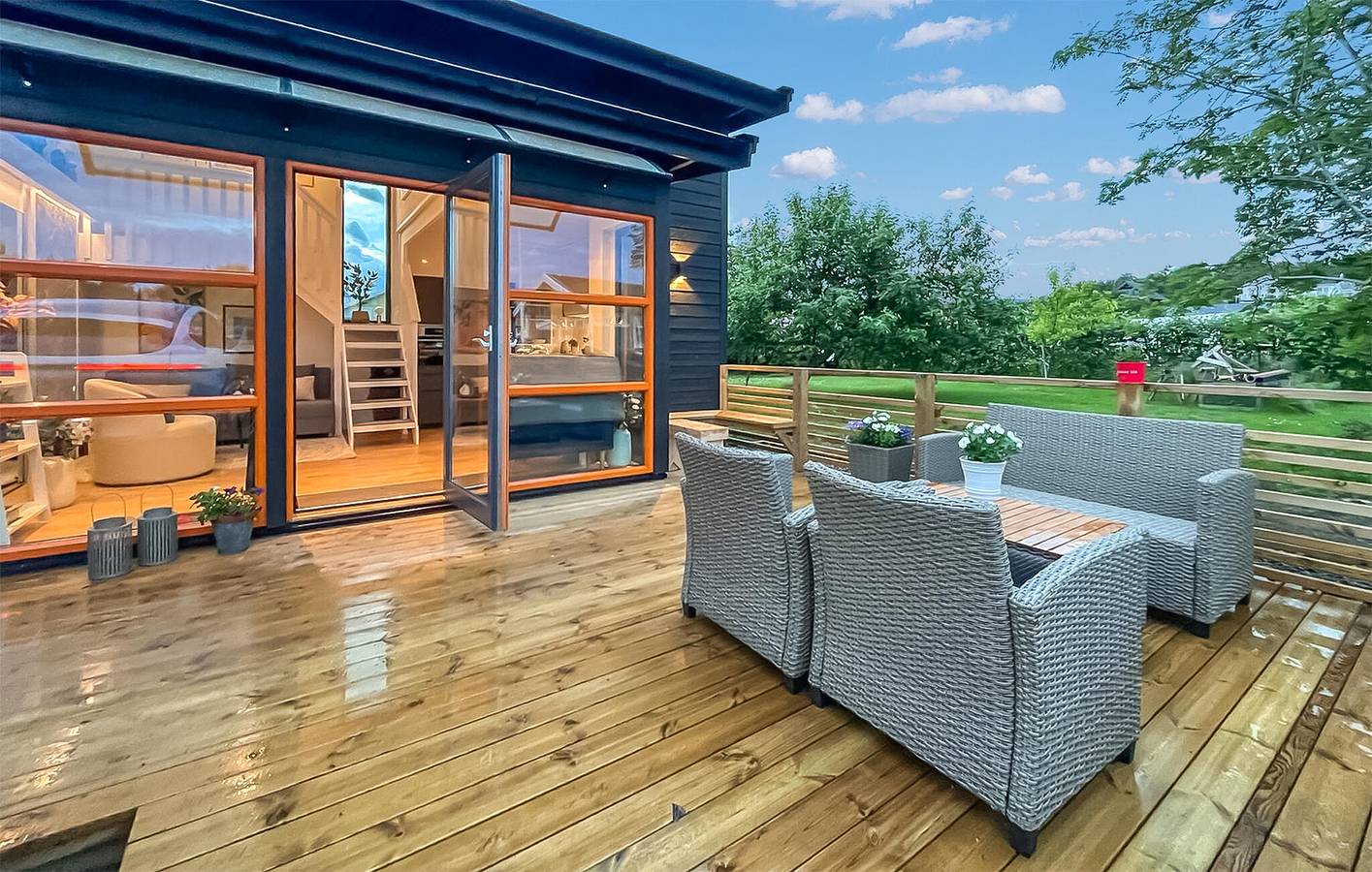 Ferienhaus für 4 Personen mit Terrasse in Frillesas, Halland