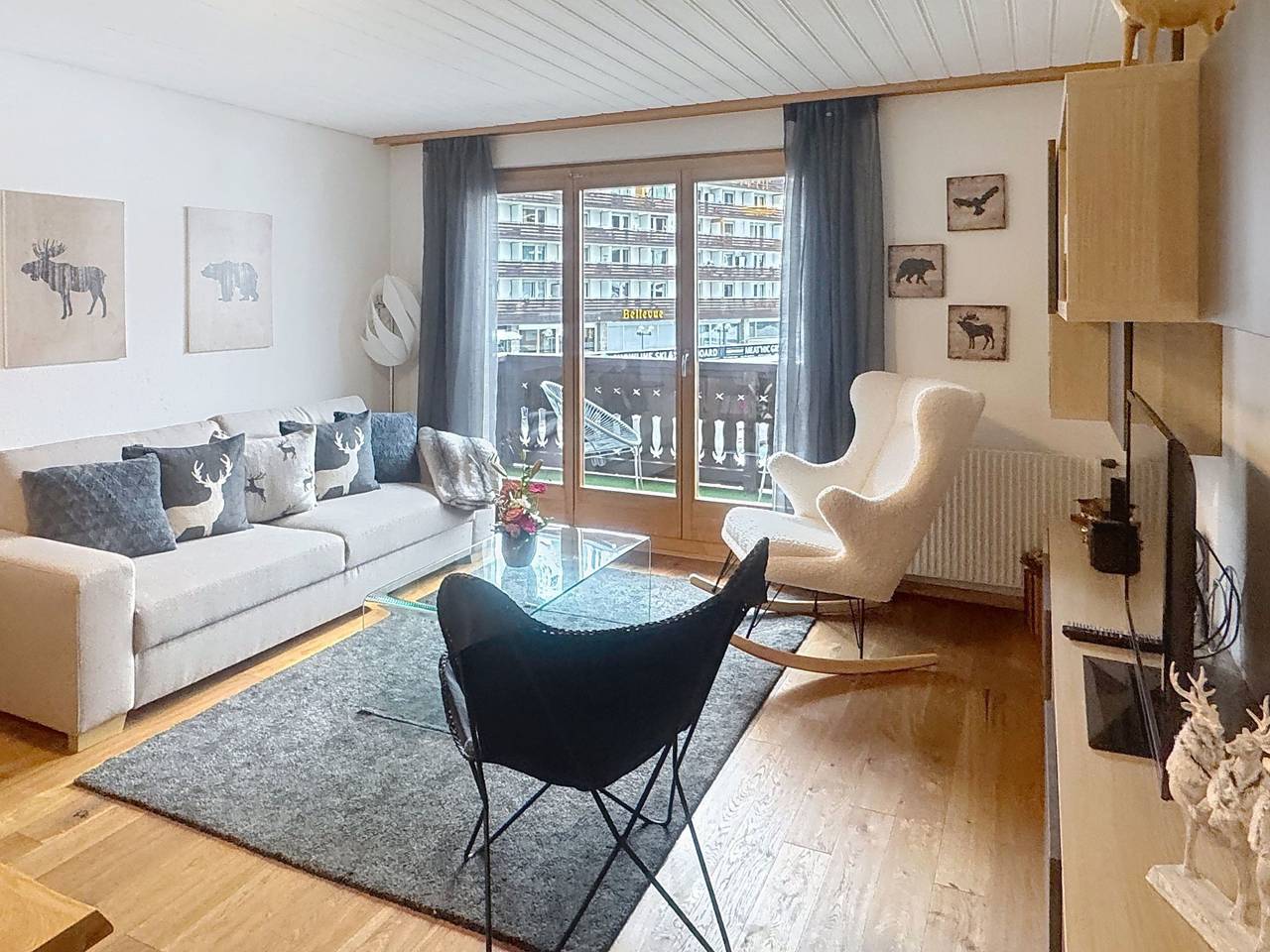 Ganze Wohnung, Morgins 6P, Ski-in Ski-out, Parkplatz, zentral, Wifi in Morgins, Troistorrents