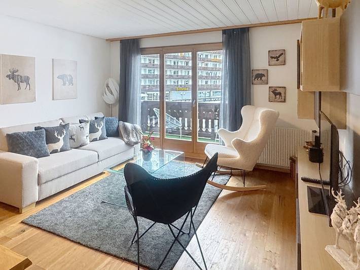 Gîte pour 6 personnes, avec balcon dans Morgins - 4