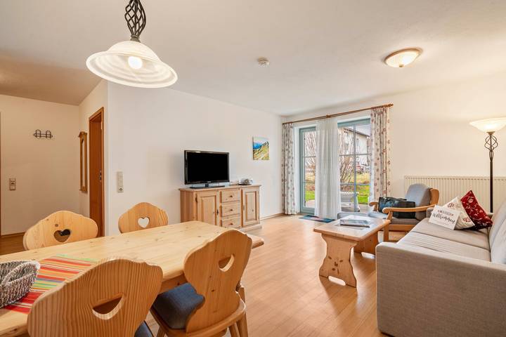Appartement entier, Appartement 'Brünnstein-Chambre 11' avec piscine, jardin commun et sauna in Oberaudorf, Alpes bavaroises