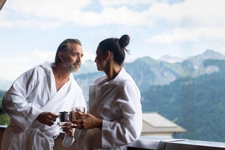 Hotel für 2 Personen, mit Pool und Sauna sowie Garten und Ausblick in Fontanella - 3
