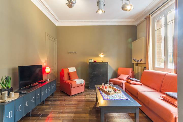 Gîte pour 4 personnes, avec sauna et terrasse ainsi que jacuzzi et jardin à Fécamp - 2