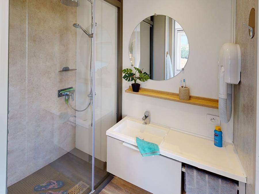 Campasun Etang De La Bonde - Mobilheim 2 personen - Key westotel - 20 m² - 1 Zimmer in Etang de la Bonde, Cabrières-d'Aigues