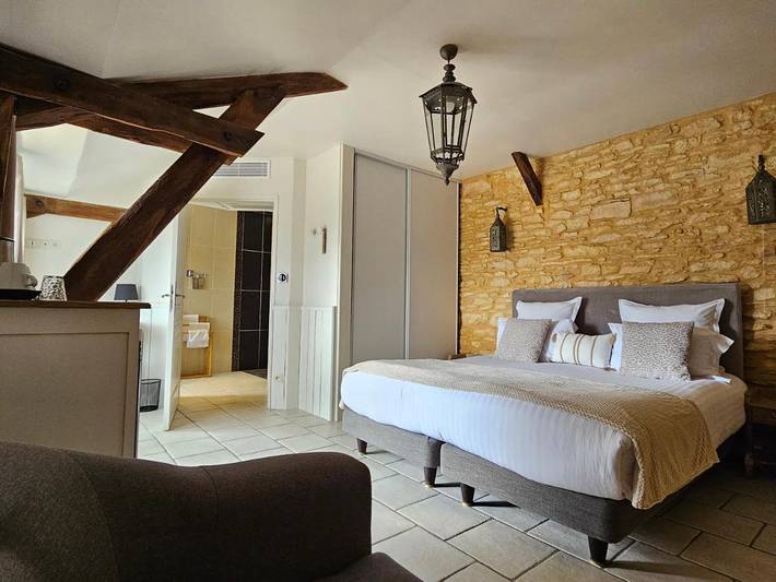 Hôtel pour 2 personnes, avec piscine ainsi que jardin et vue à Meyrals - 2