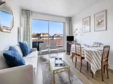 Gîte pour 3 personnes, avec balcon dans Plage Benoît