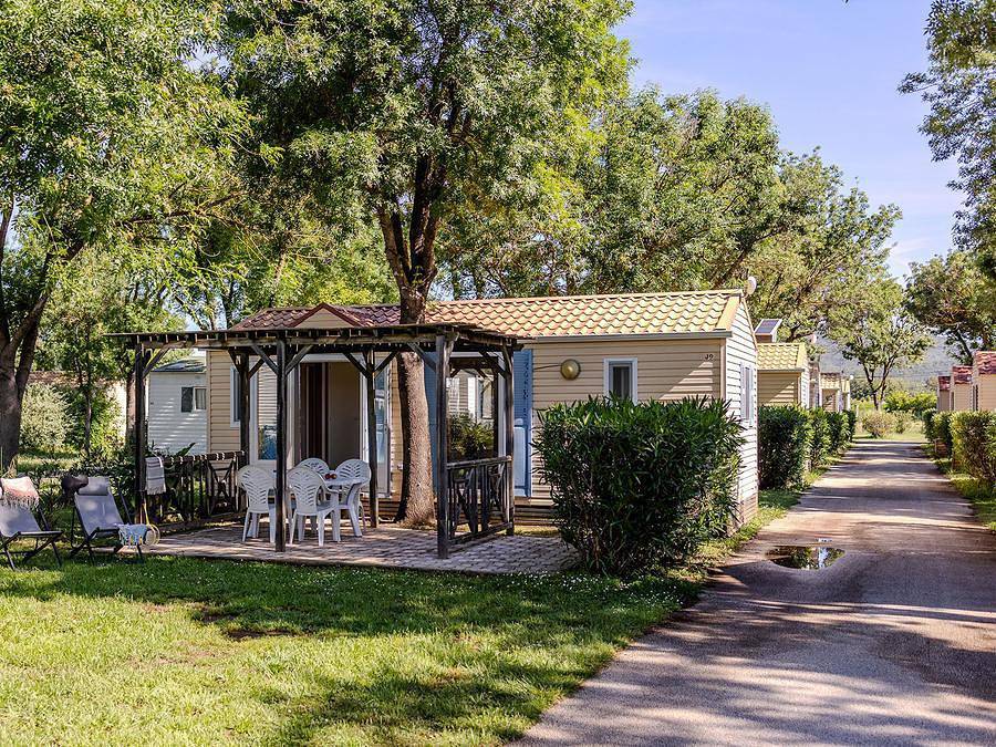 Camping Port Pothuau - Mobile home 6 persons - Cosy 4/6 With Air Conditioning: 2 bedrooms in Hyeres, Parc national Port-Cros