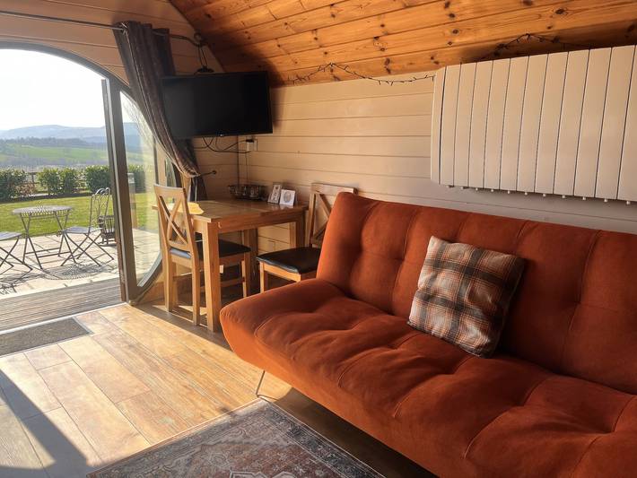 Glamping für 2 Personen, mit Ausblick und Garten, mit Haustier in Großbritannien - 4